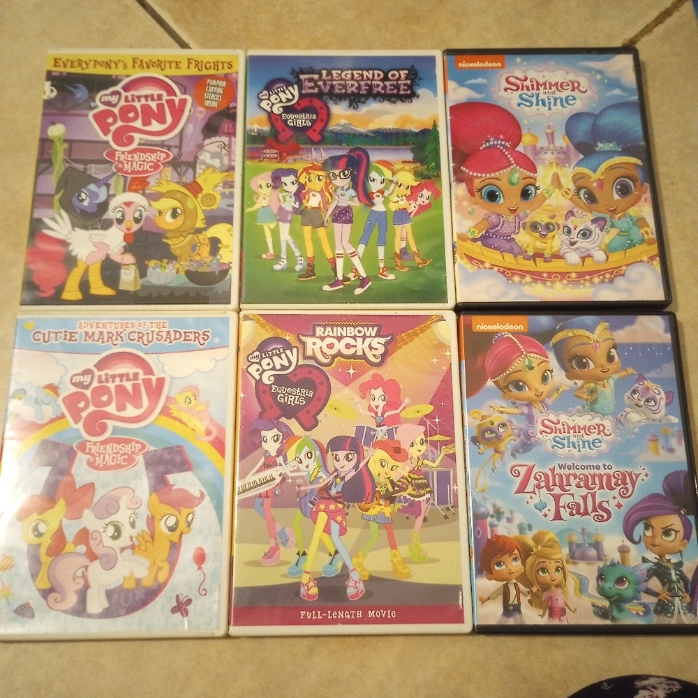 6 pack of kids movies